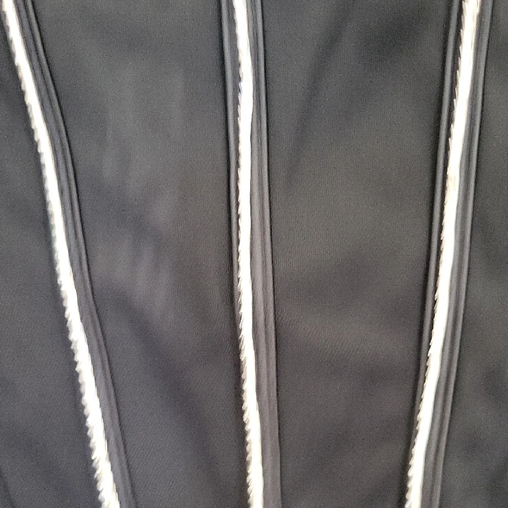 Black Rhinestone Bodysuit - Picture 3 of 12